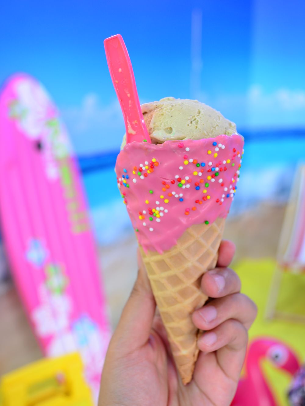 山風藍 義式冰淇淋│鹿港美食、鹿港冰品，不加一滴水的義式冰淇淋~
