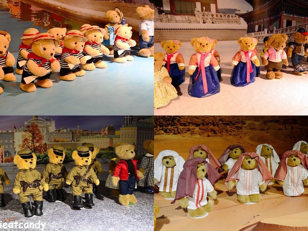 關西景點_小熊博物館│新竹親子景點，超過百隻的泰迪熊等你喚回童心。