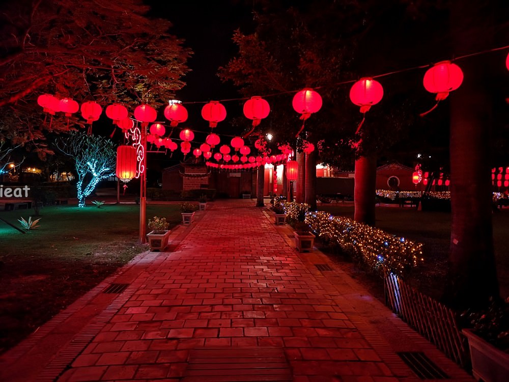 鹿港四季紅－春來賜福迎金鼠│2020鹿港燈會在文武廟，除夕還有點燈水舞儀式喔！