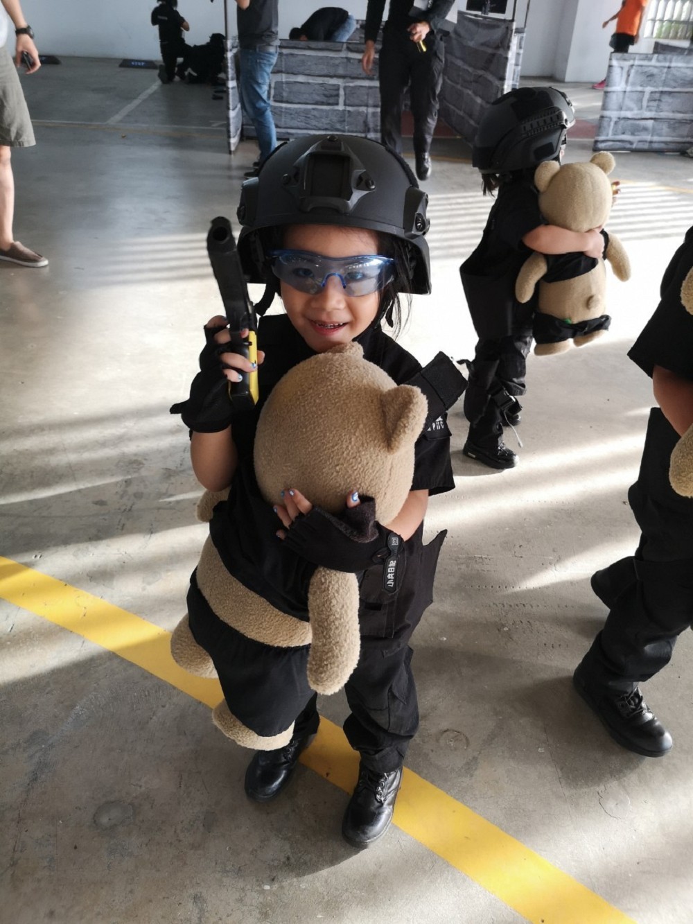 小兵日記兒童軍事體驗營 小孩角色扮演 小孩cosplay 小孩 憲兵特勤隊