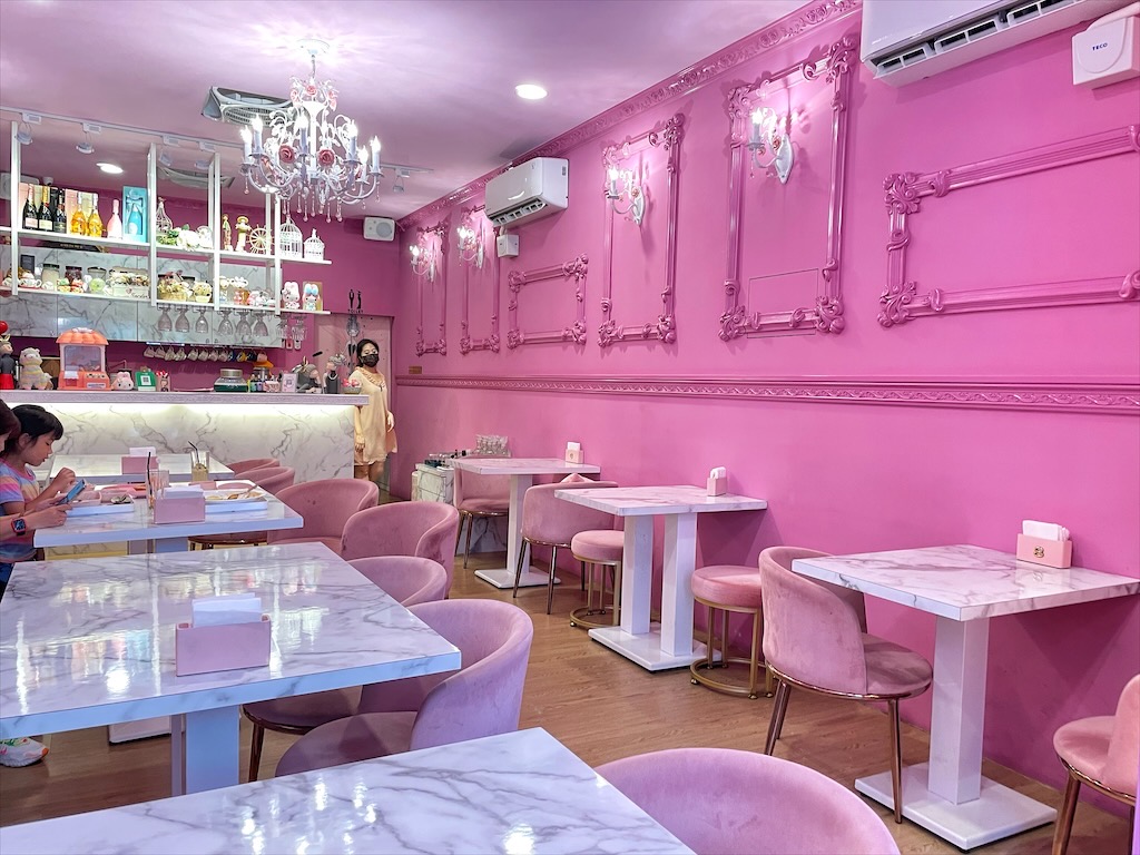 歲月靜好｜彰化網美餐廳推薦，粉紅系餐廳超浪漫～